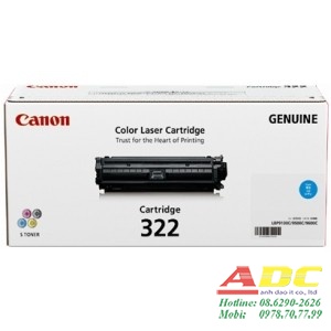 Mực in Canon 322 Cyan Laser Cartridge